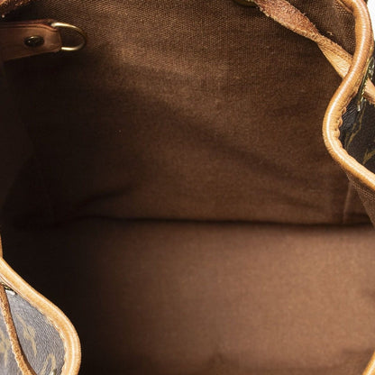Louis Vuitton Montsouris Brown Monogram Canvas Backpack — view 9