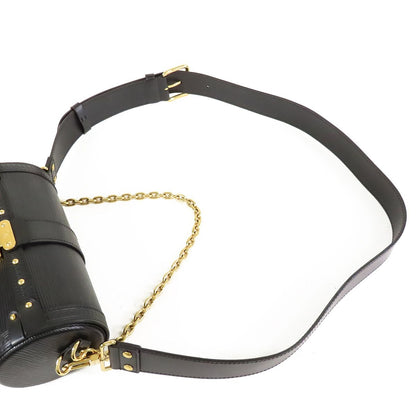 Louis Vuitton Papillon Trunk Noir Black Epi Leather 2-Way Chain Shoulder Bag — view 4