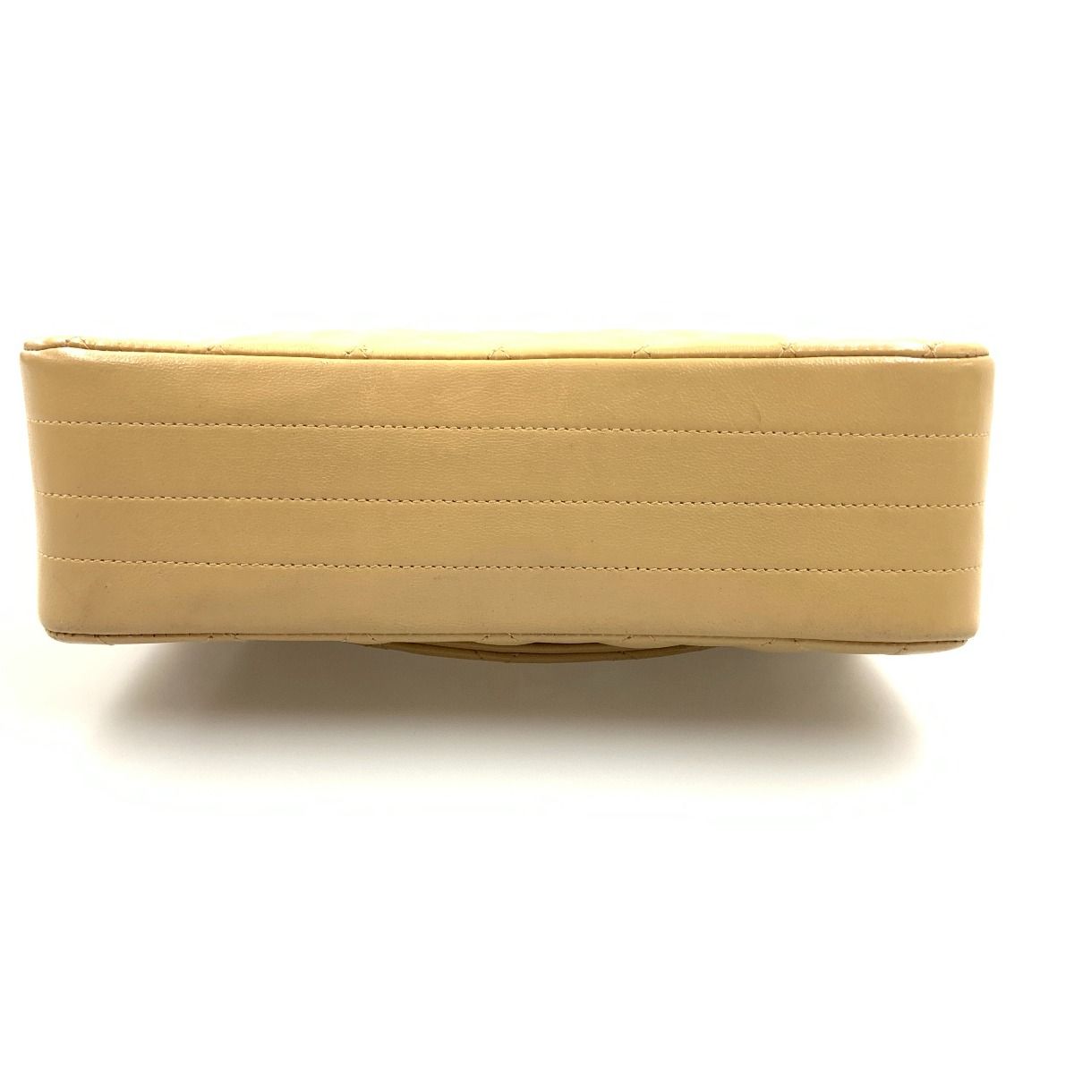Chanel Matelasse Single Flap Chain Shoulder Bag Khaki