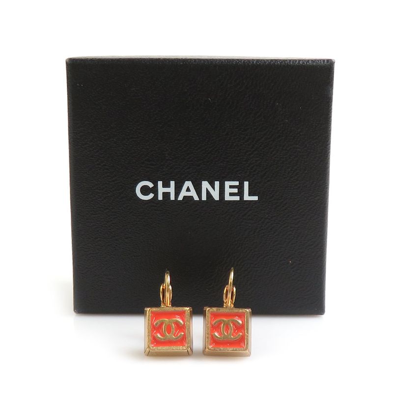 Chanel Earrings Coco Mark