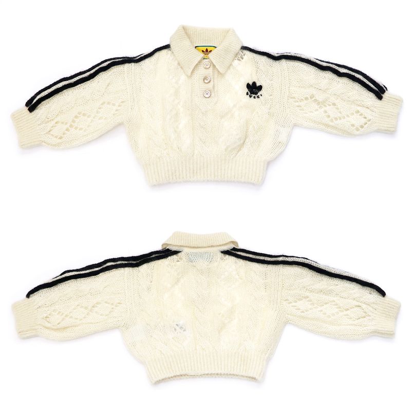 Gucci Adidas Collaboration Mohair Knit S Off-white 717297 Inner