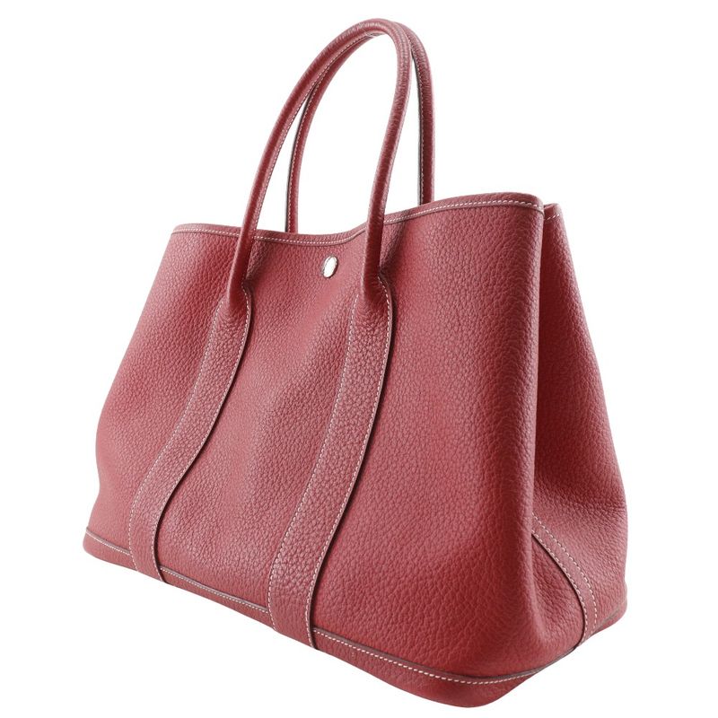 Hermes Garden Party PM Negonda Red □P Ladies Tote Bag