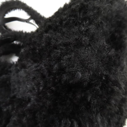 Balenciaga 672793 Everyday 2.0 Xs Logo Embroidered F Fur Shoulder Tote Bag