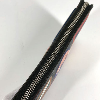 Louis Vuitton Long Wallet Zippy Organizer NM N60153 Damier Graphite Canvas Black