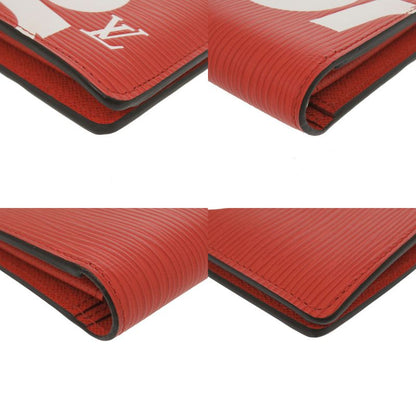 Louis Vuitton Supreme Collaboration Portefeuille Brazza Epi M67719 Epi Leather