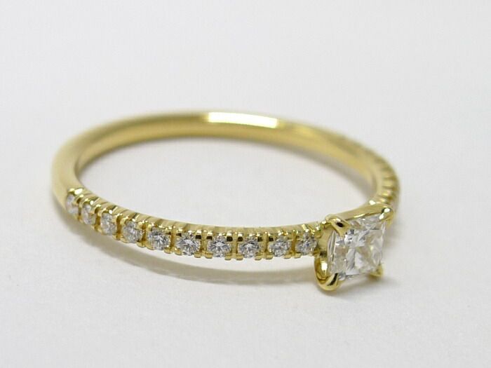 Cartier Etancel De Cartier Ring 750yg 18K Yellow Gold Yellow Gold With Diamonds