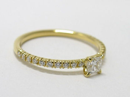 Cartier Etancel De Cartier Ring 750yg 18K Yellow Gold Yellow Gold With Diamonds