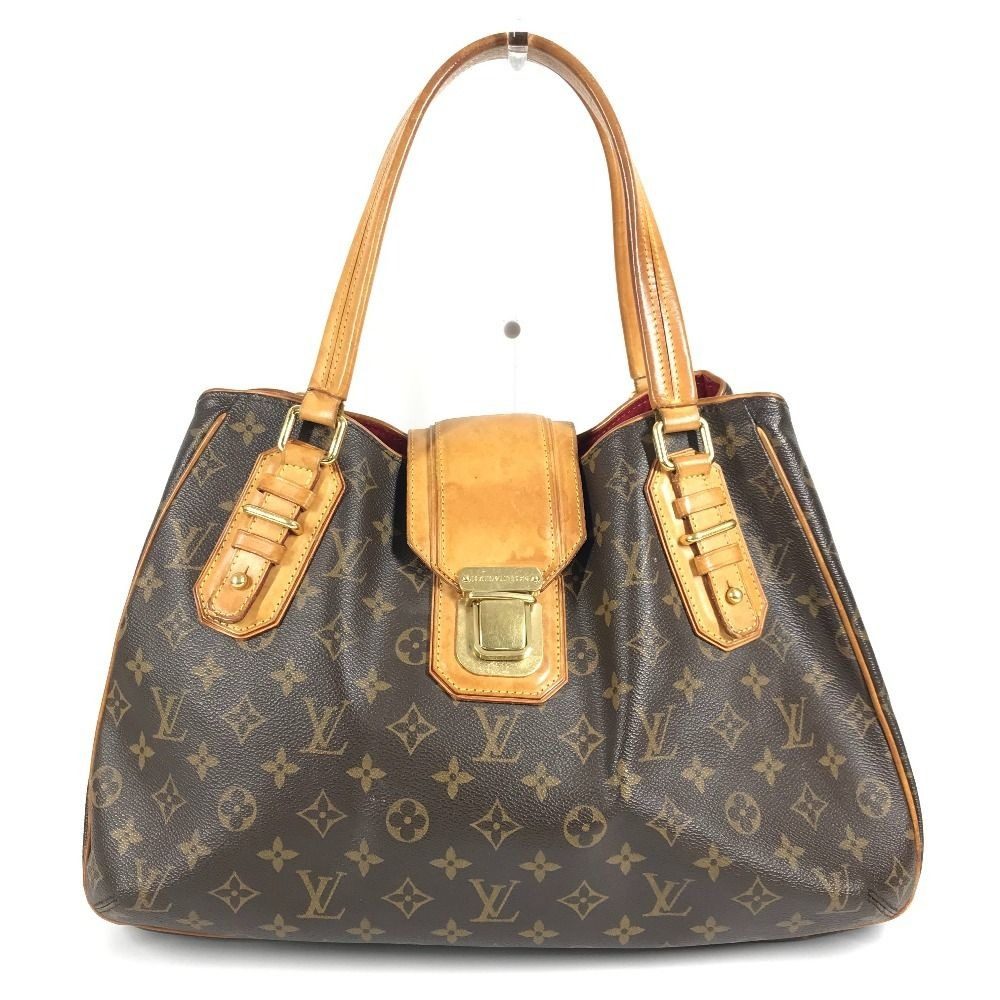 Louis Vuitton Shoulder Bag Greet Monogram Canvas Brown