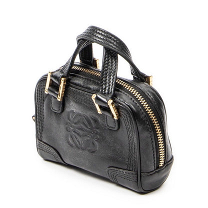 Loewe Micro Amazona Crossbody Black Calfskin Leather — view 2