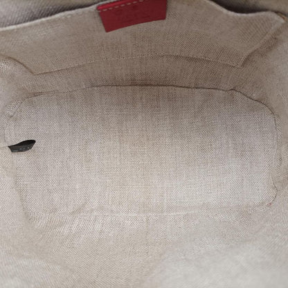 Gucci Interlocking G Charm Dome Red Leather 449661 I023724370