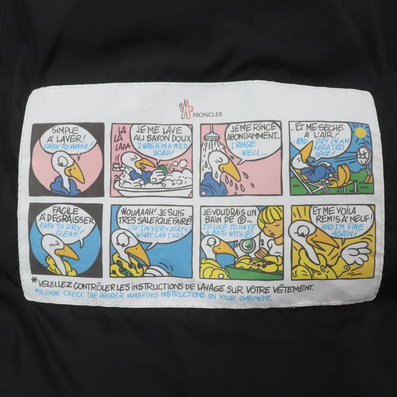 Moncler Montcler Montclar Giubbotto Slim Fit Double Zip-up Down Jacket With