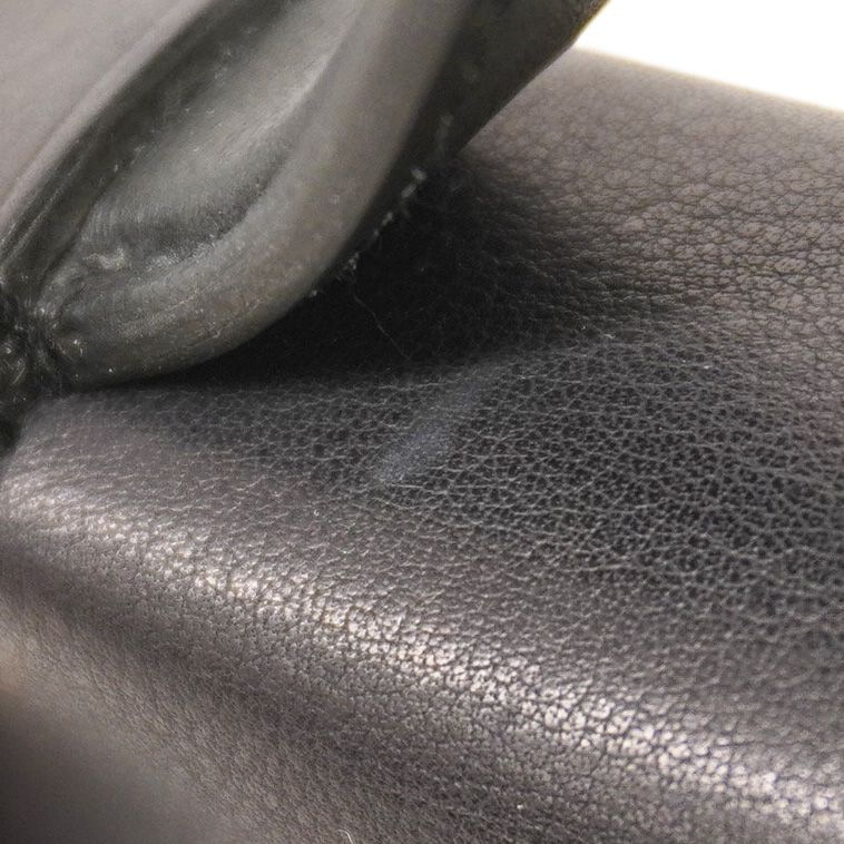 Hermes Handbag Van Cattle Mini Evercolor Swift Black Gold Hardware K Engraved