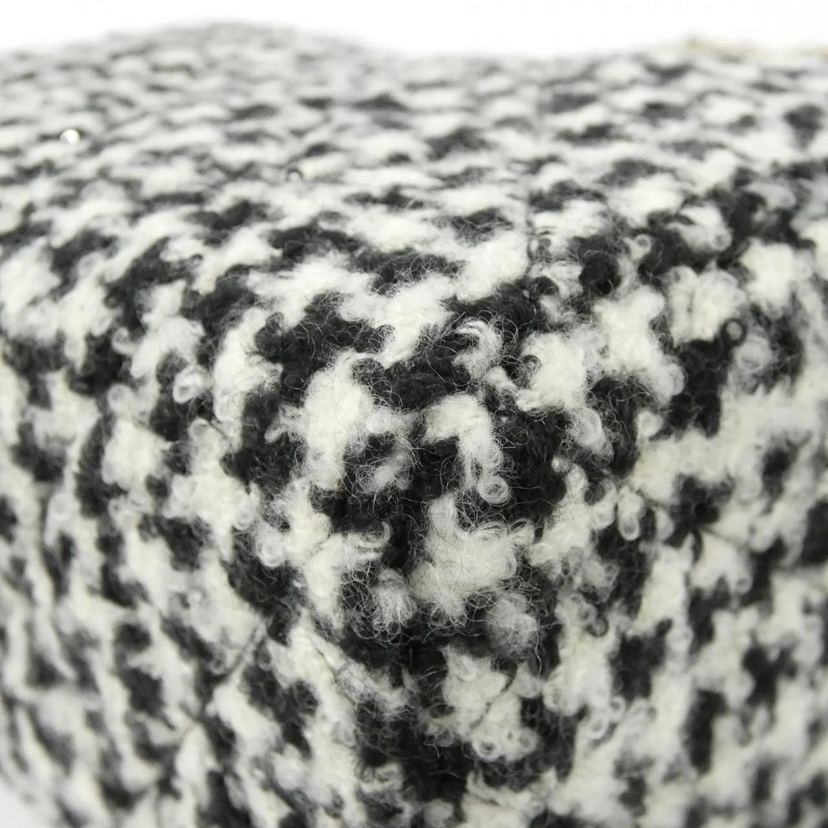 Chanel Shoulder Bag Tweed Black — view 3
