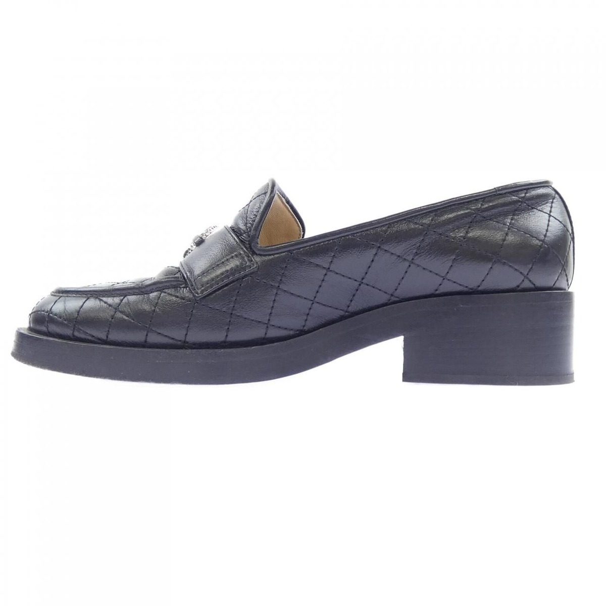 Chanel Loafers Shoes Black — view 2