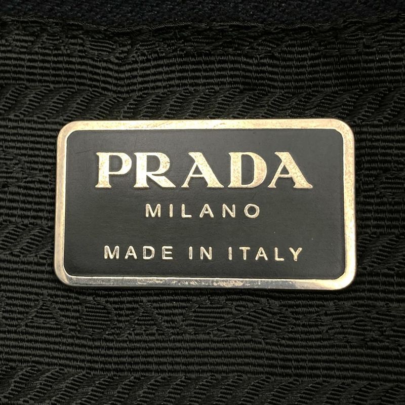 Prada Backpack Daypack Black Nylon Women Men Fashion