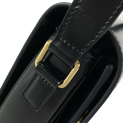 Celine Triomphe Medium Shoulder Bag 187363bf438no Black