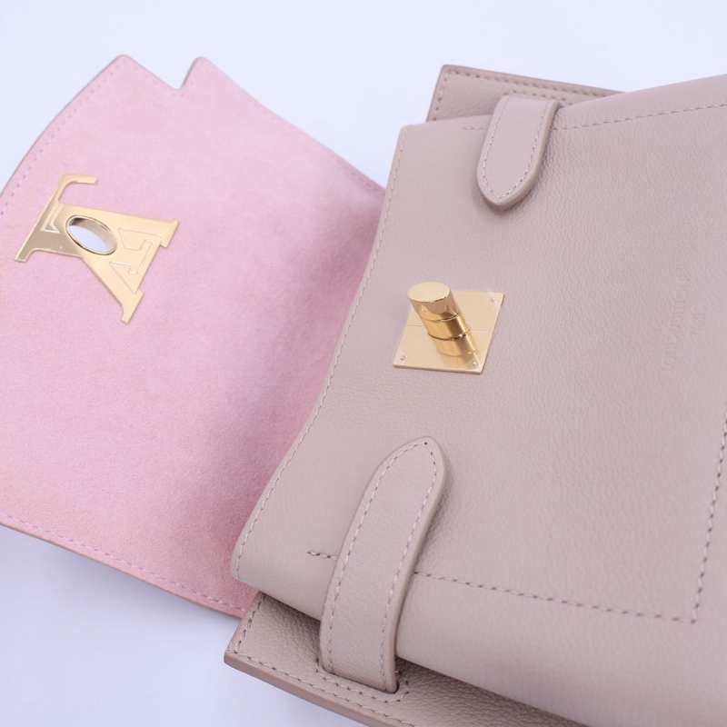 Louis Vuitton Handbag Louis Vuitton Lock Me Ever Mini Bag M21052 Ladies Grey