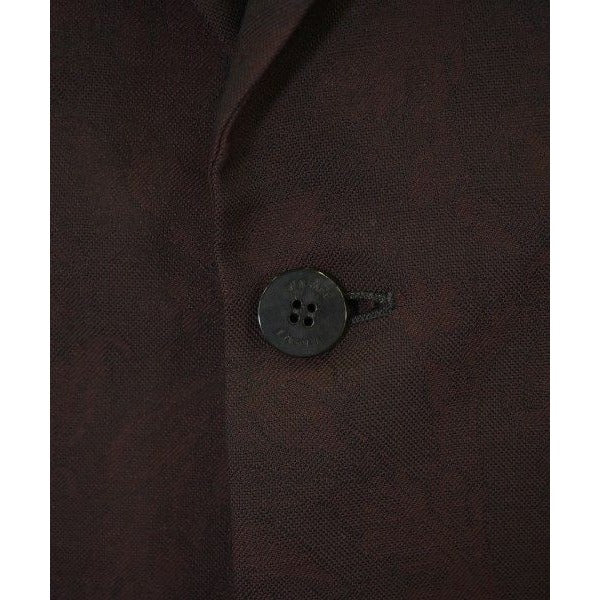 Versace Tailored Jacket Wool Cotton Red-purple — view 4