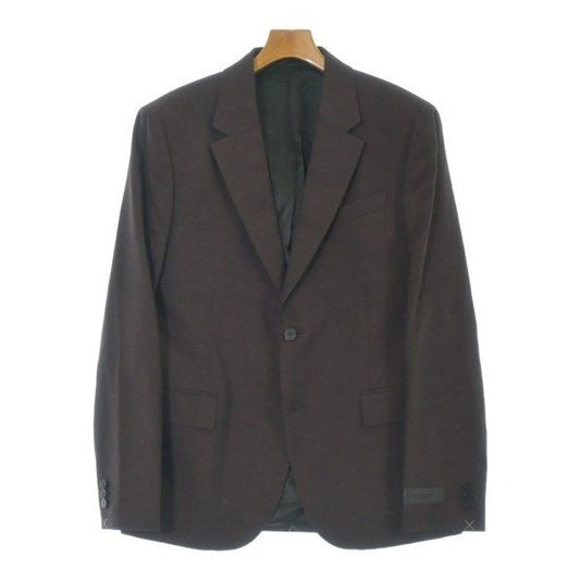 Versace Tailored Jacket Wool Cotton Red-purple