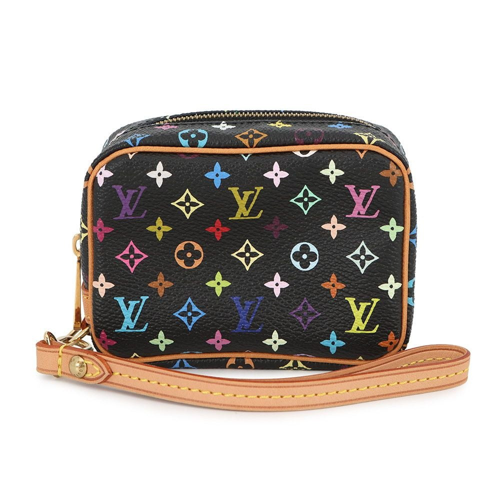 Louis Vuitton Pouch Monogram Multicolor LV TM Trousse Wapiti Noir Black Brown