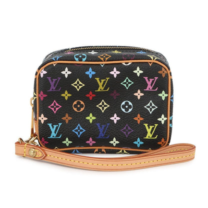 Louis Vuitton Pouch Monogram Multicolor LV TM Trousse Wapiti Noir Black Brown