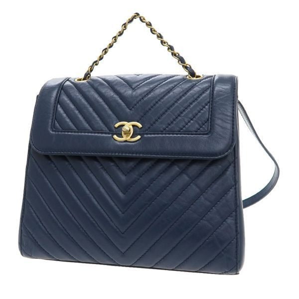 Chanel Chevron Chain Backpack