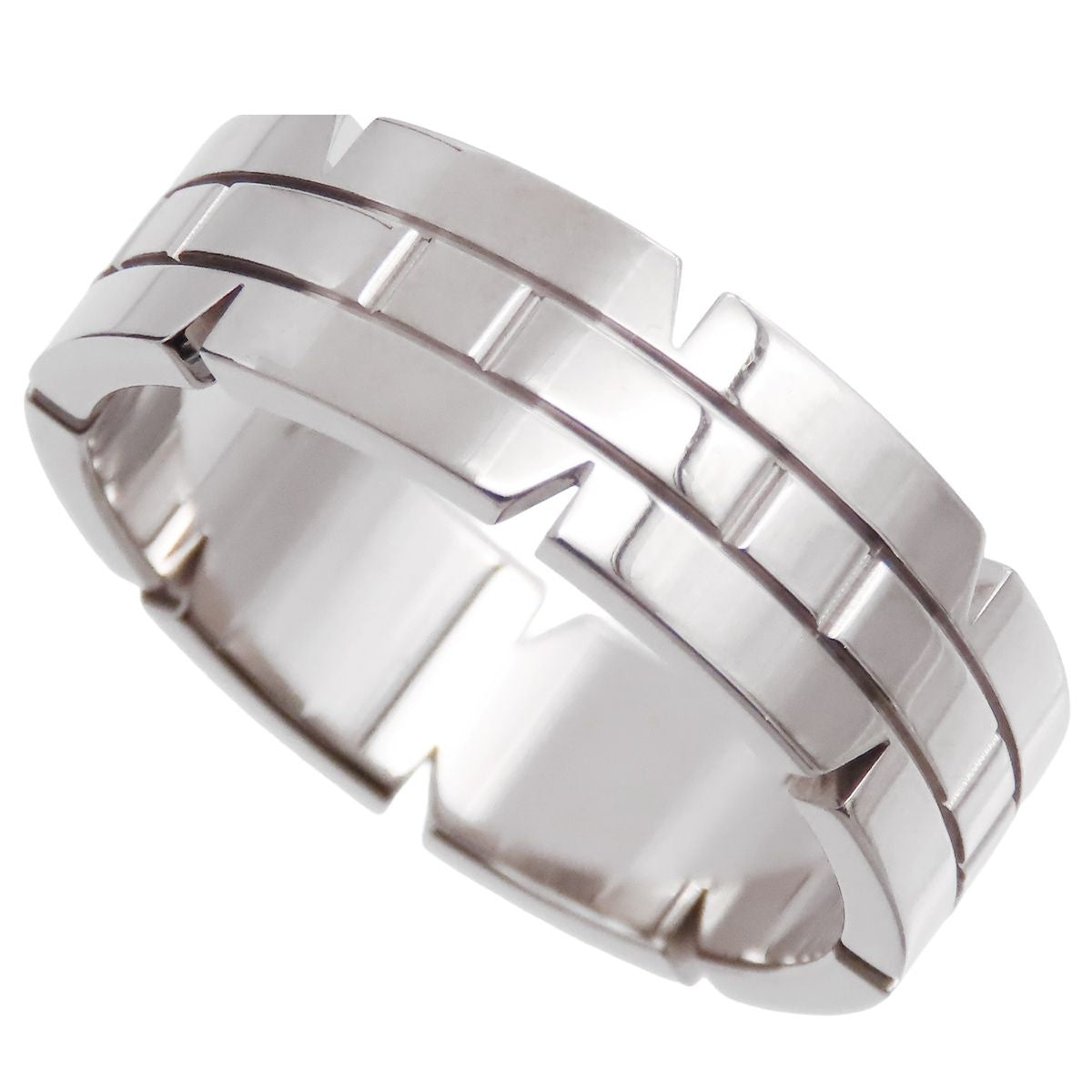 Cartier Tank Francaise Ring White Gold 18K 64