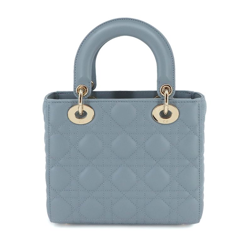 Christian DIOR Canage Lady Dior My Abcdior Small 2way Hand Bag 90291027