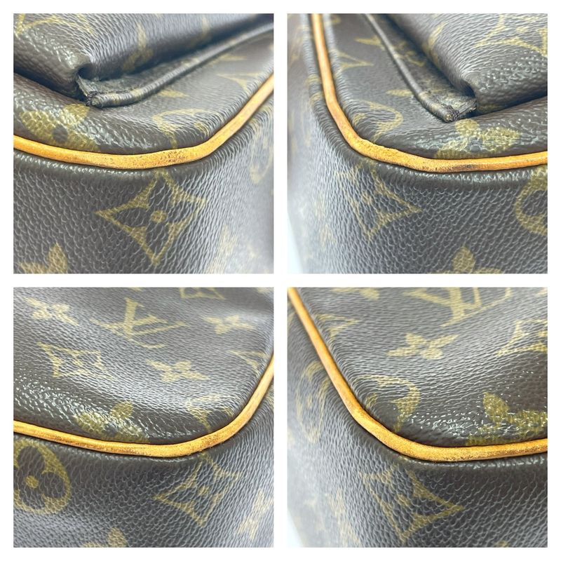 Louis Vuitton M51163 Monogram PVC Viva Cité GM Shoulder Bag Brown 436573