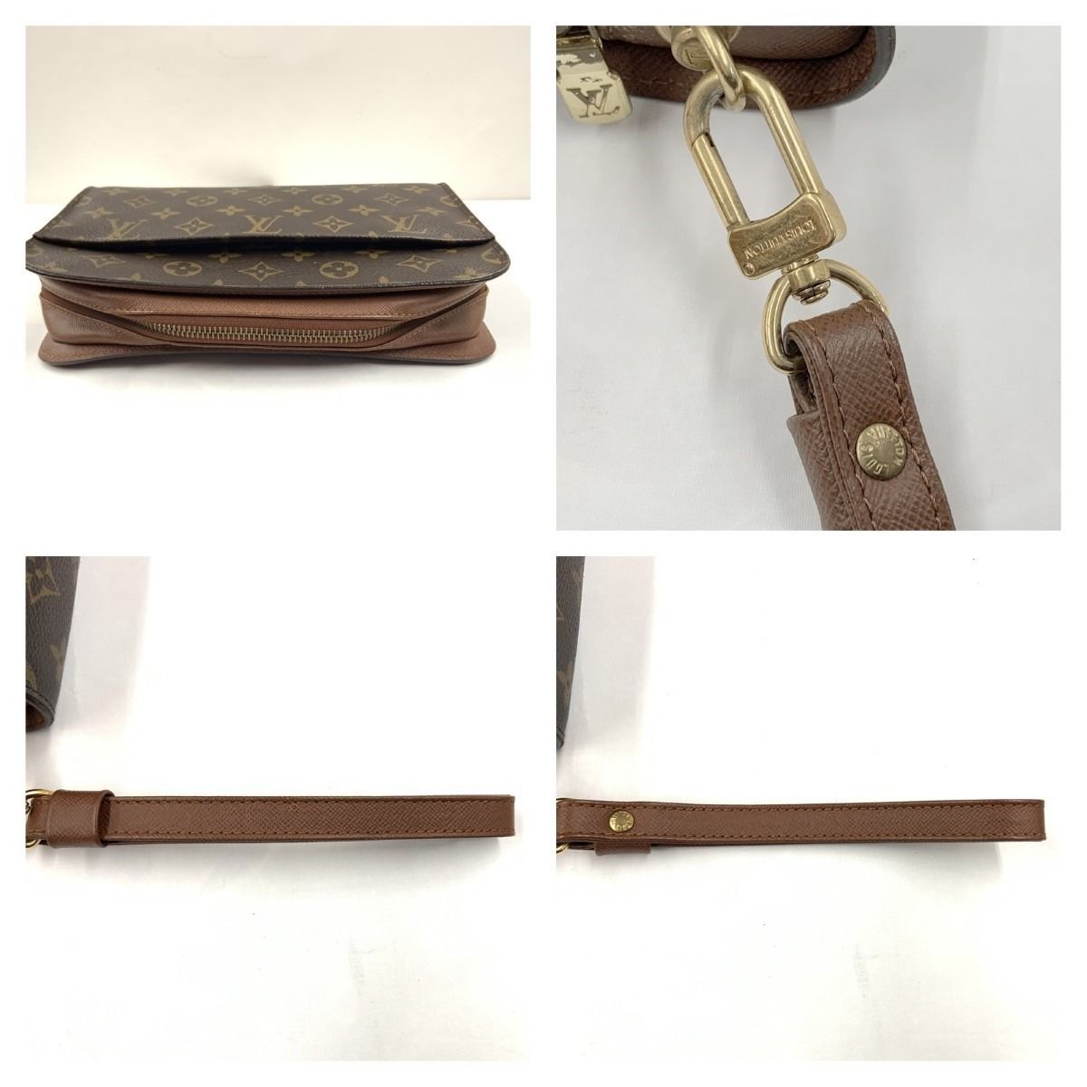 Louis Vuitton Monogram Orsay Second Bag M51790 Brown