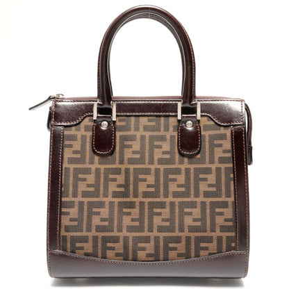 Fendi Handbag Zucca Canvas
