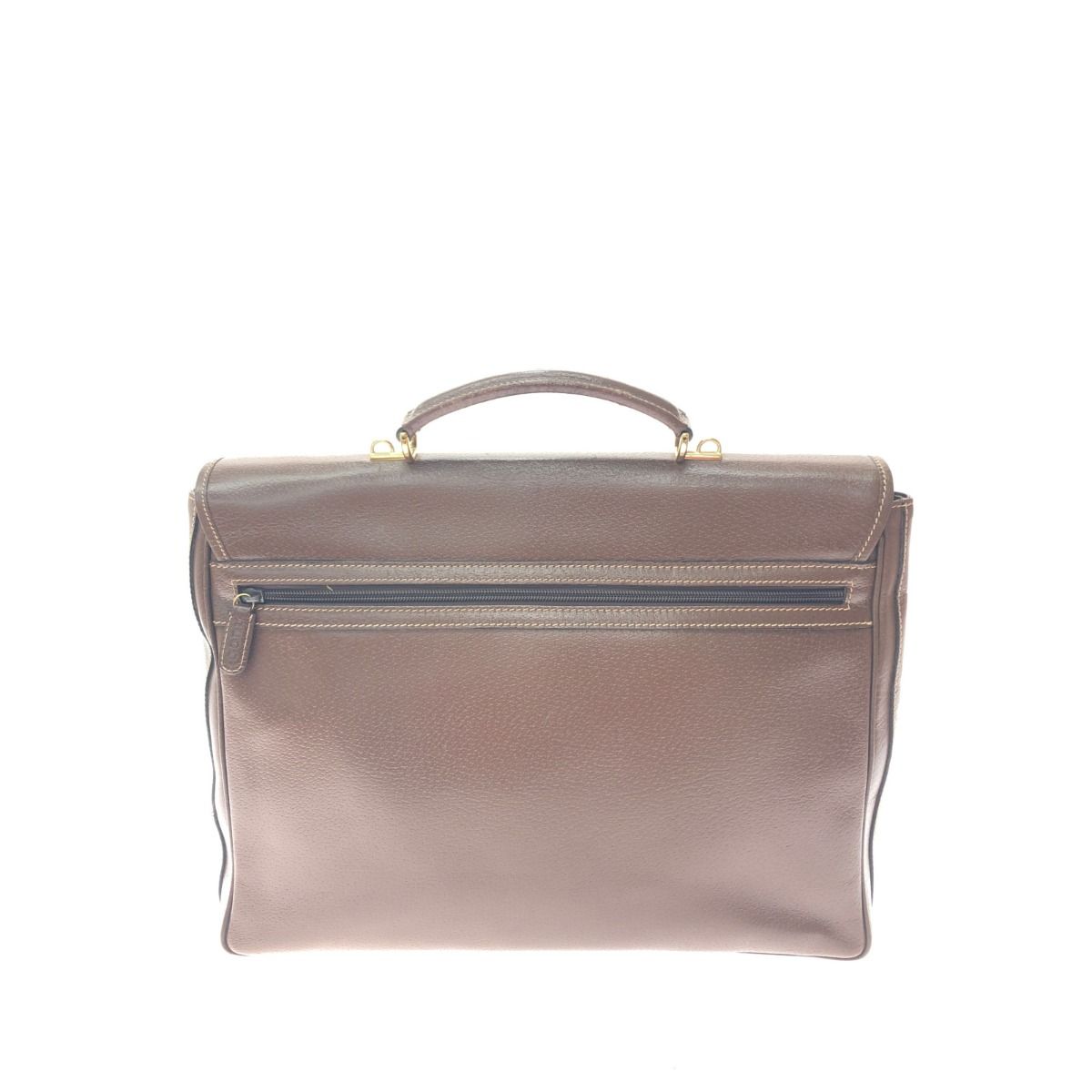 Gucci Men's Business Bag Briefcase Leather 015 123 3680 Brown