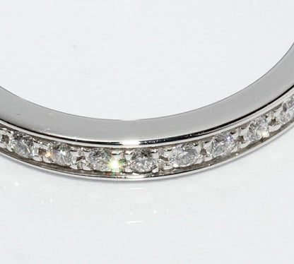 Bulgari Pt950 Diamond (total 019ct) Dedicata A Venezia Wedding Ring Half