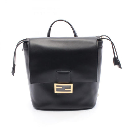Fendi Backpack Black Leather