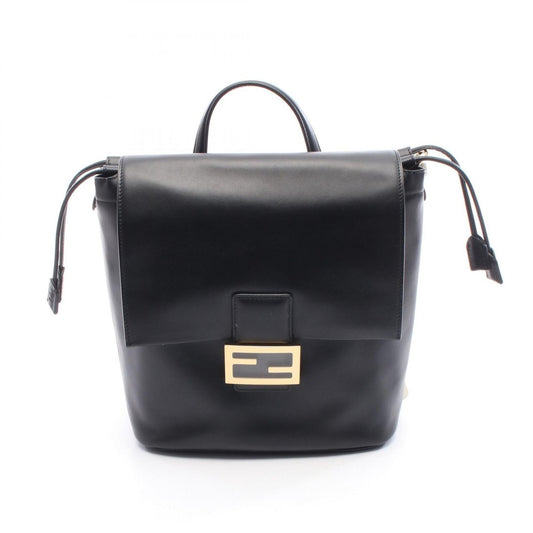 Fendi Backpack Black Leather