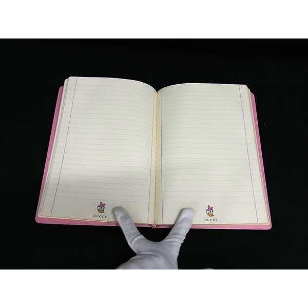 Gucci Disney Collaboration Daisy Duck GG Supreme Notebook Brown Fj7546 — view 5