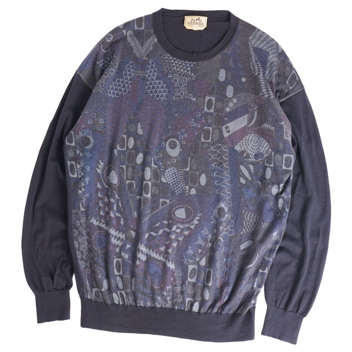Hermes Knit Sweater Long Sleeve Cashmere