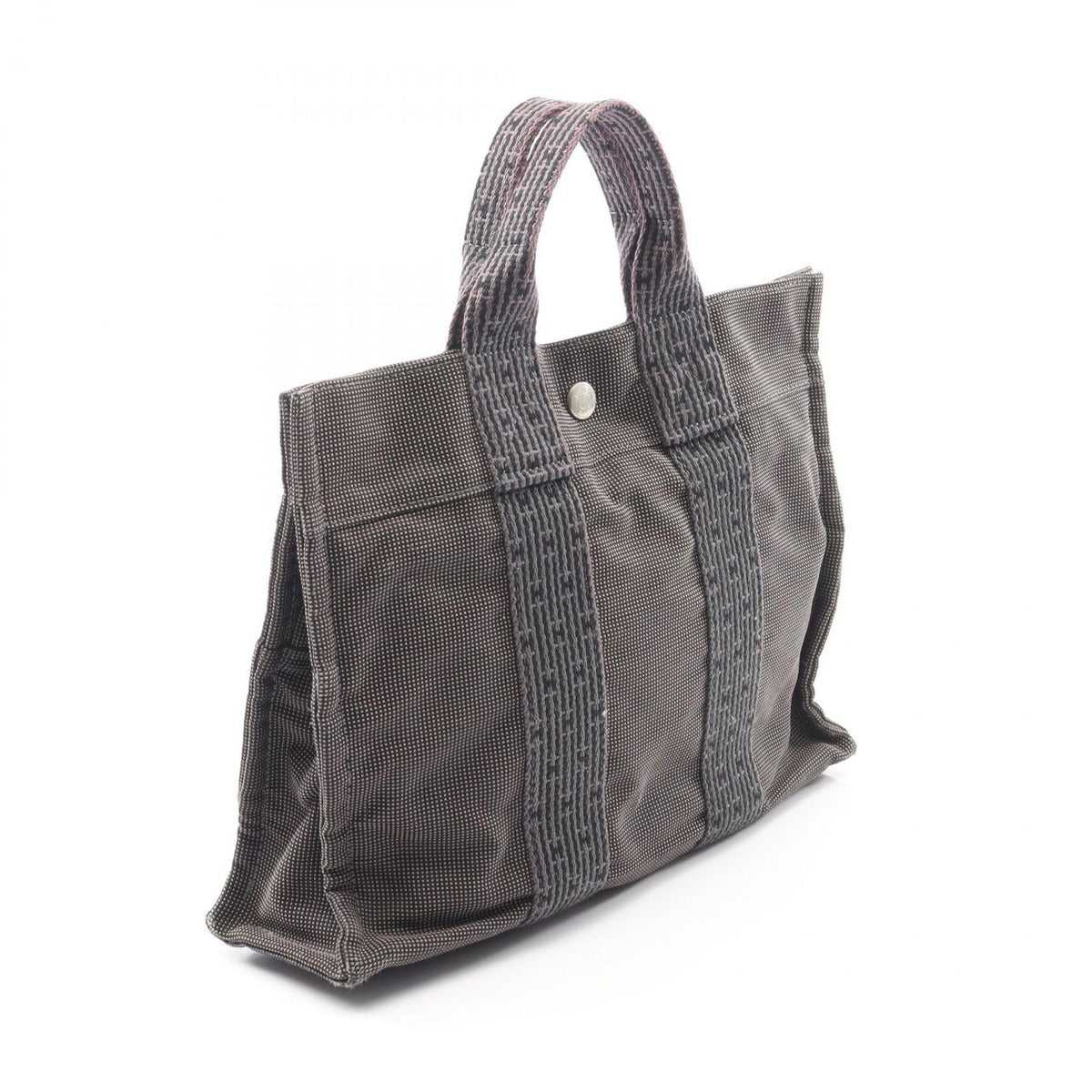 Hermes Tote Her Line PM Gray Canvas B — view 2