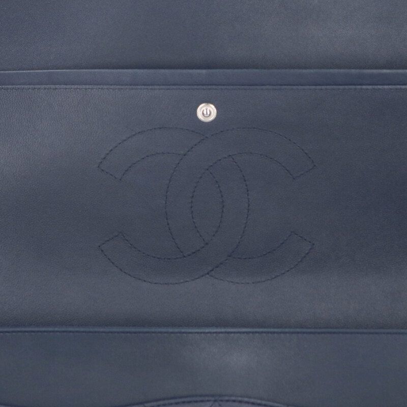 Chanel Matelasse 34 Coco Mark Lamb Skin Chain Shoulder Bag Men's