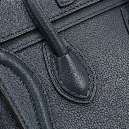 Celine Luggage Nano Handbag Leather Women