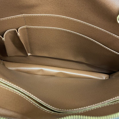 Louis Vuitton Briefcase Monogram Porte Documents Voyage M53361 Brown Men's