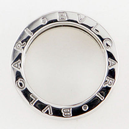 Bvlgari Bulgari Save The Children Silver 925 X Black Ceramic #8 Ladies 6.3g Ring