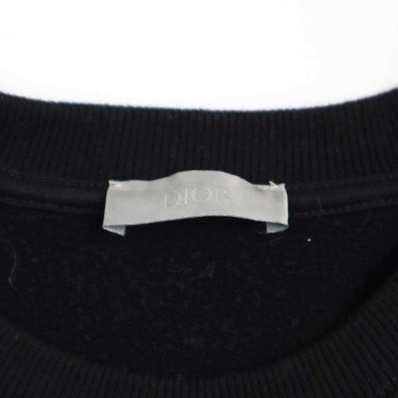 Dior X Kaw S Dior X Kaw S 19ss Bee Embroidered Crewneck Sweatshirt 933j612a0531