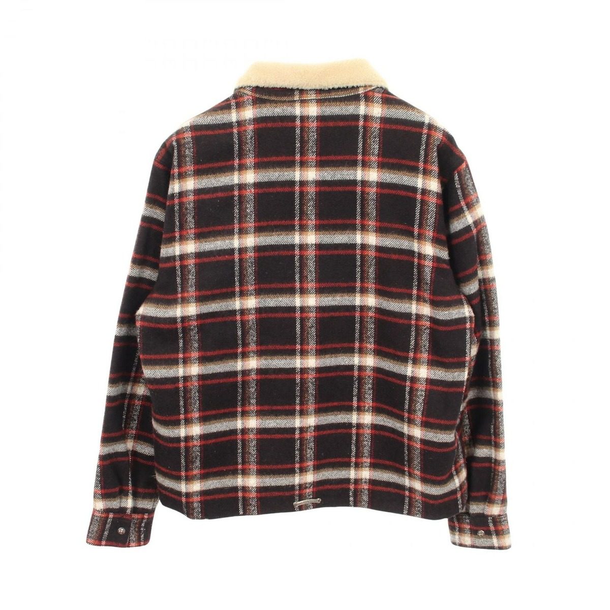 Chrome Hearts Flannel Check Zip Up Jacket — view 2