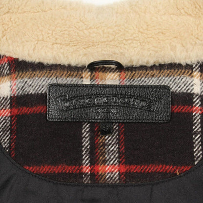 Chrome Hearts Flannel Check Zip Up Jacket — view 3
