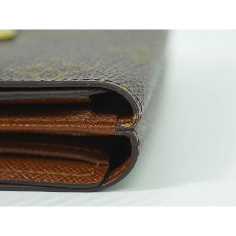 Louis Vuitton Porte Monebier Carte Cles Di Monogram Fold Wallet — view 7