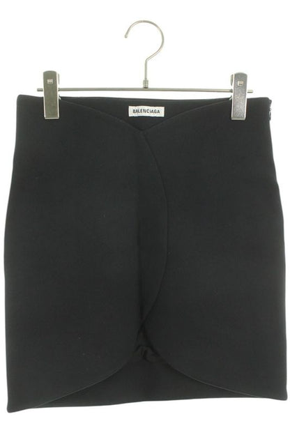 Balenciaga 662987 Ttk23 Circle Mini Skirt Women 38
