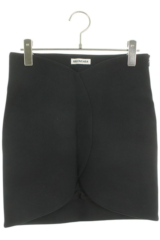 Balenciaga 662987 Ttk23 Circle Mini Skirt Women 38