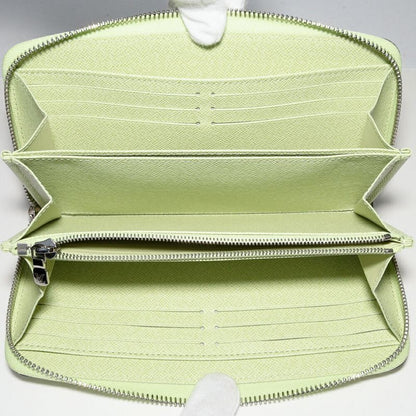 Louis Vuitton Round Zipper Long Wallet With Coin Purse Epi Vert Noto Zippy