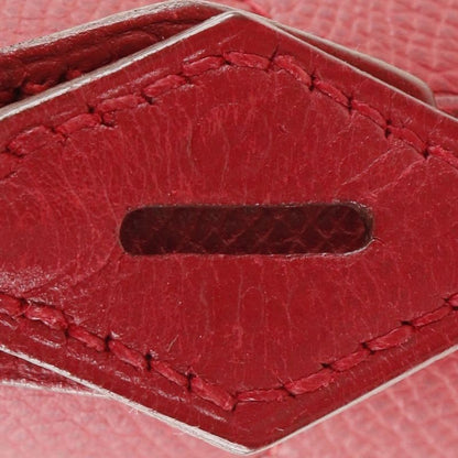 Hermes Bolide 37 Courchevel Red 0Y Ladies Handbag